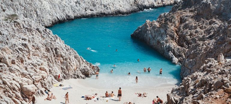 Seitan Limania beach Chania, Crete