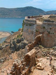 Gramvousa Castle Chania Crete